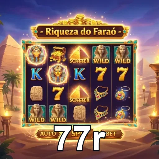 Ilustração de Explore os slots e VIP no 77r com pagamentos rápidos