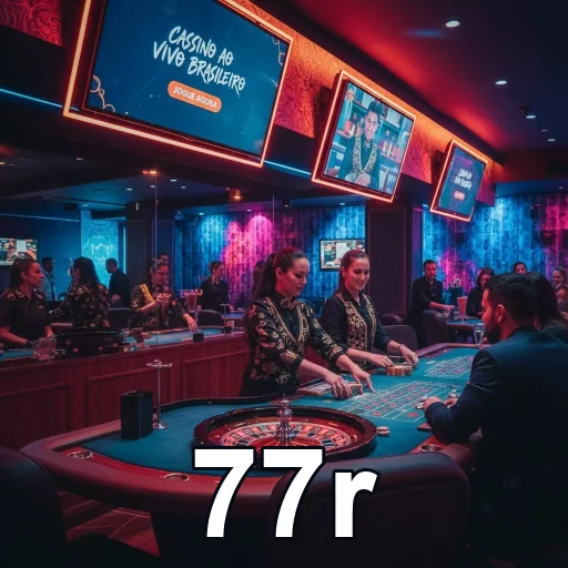 Ilustração de Explore os slots e VIP no 77r com pagamentos rápidos